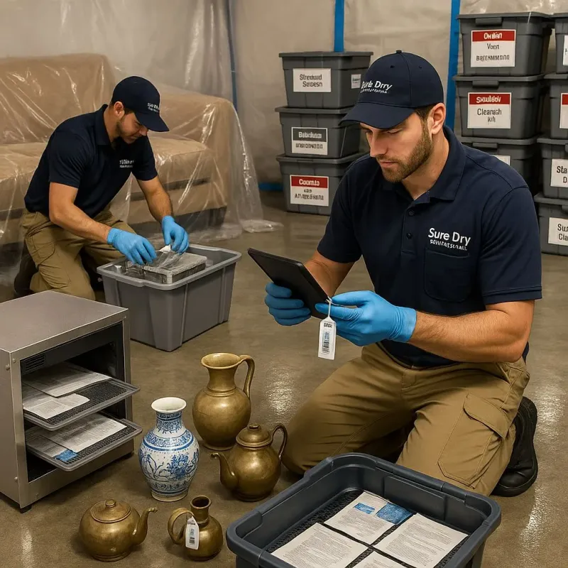 Content Protection and Restoration process in Berne, IN