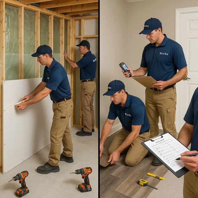 Repairs and Reconstruction process in Berne, IN